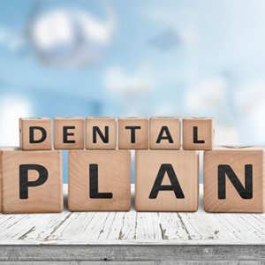 Blocks spell ‘dental plan’